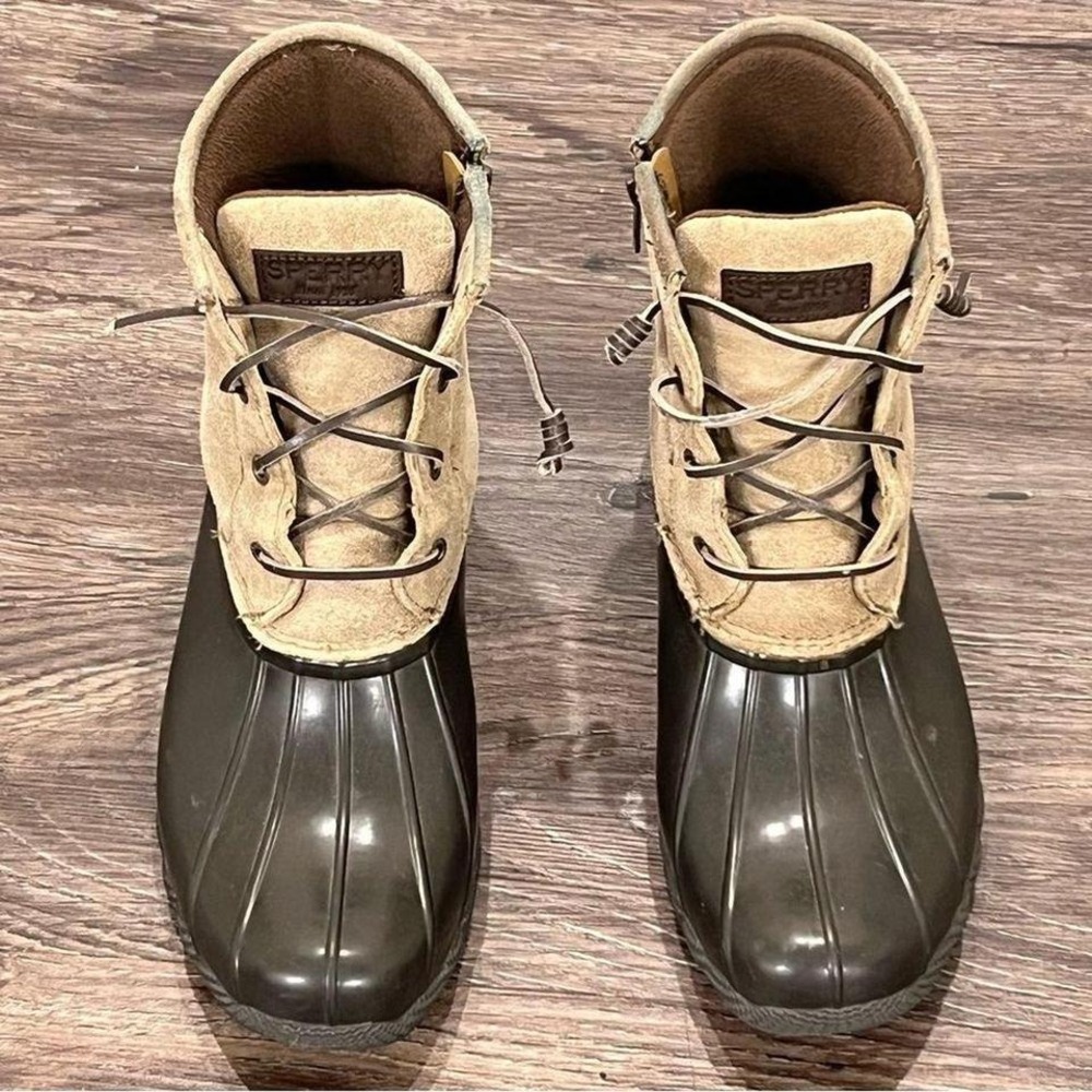 Sperry‎ Top Sider Brown Sweetwater Women Boots Size 11M